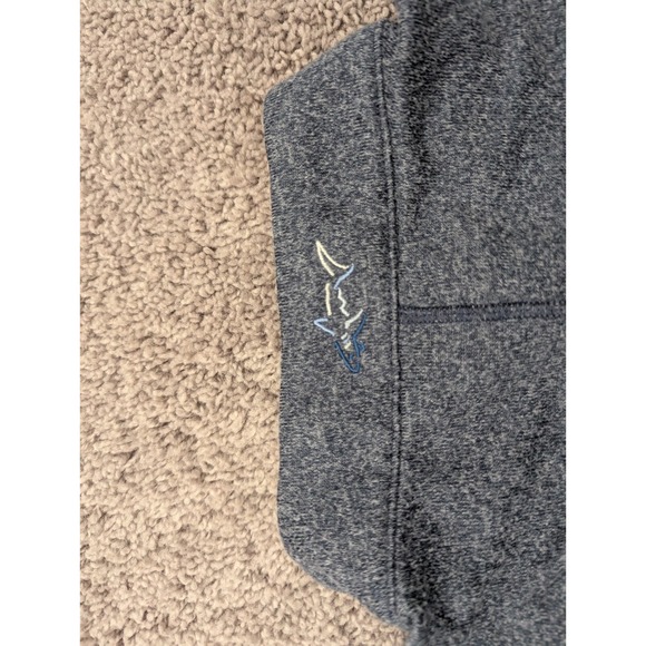 Greg Norman Pullover Mens Large Sweater 1/4 Zip Long Sleeve Stretch Outdoor Blue - Picture 8 of 9